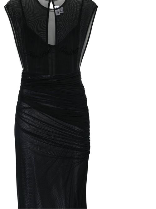 Mesh open back sleeveless dress JEAN PAUL GAULTIER | 25/33-F-RO370IT00500